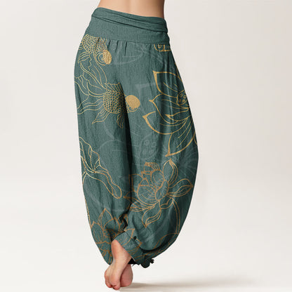 Women's Harem Trousers | Wide Leg & Breathable Comfort