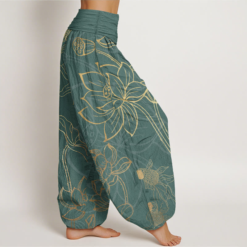 Women's Harem Trousers | Wide Leg & Breathable Comfort