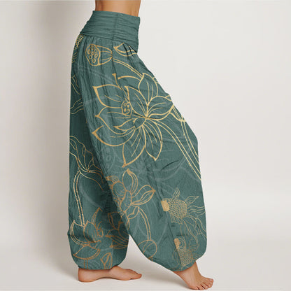 Women's Harem Trousers | Wide Leg & Breathable Comfort