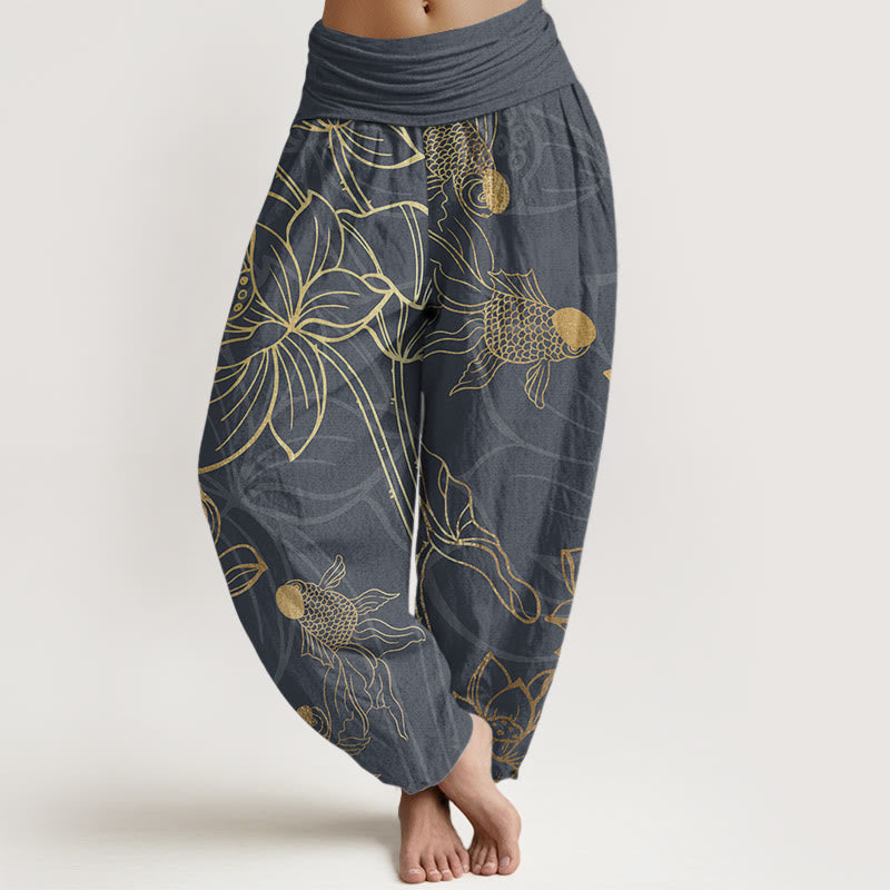 Women's Harem Trousers | Wide Leg & Breathable Comfort