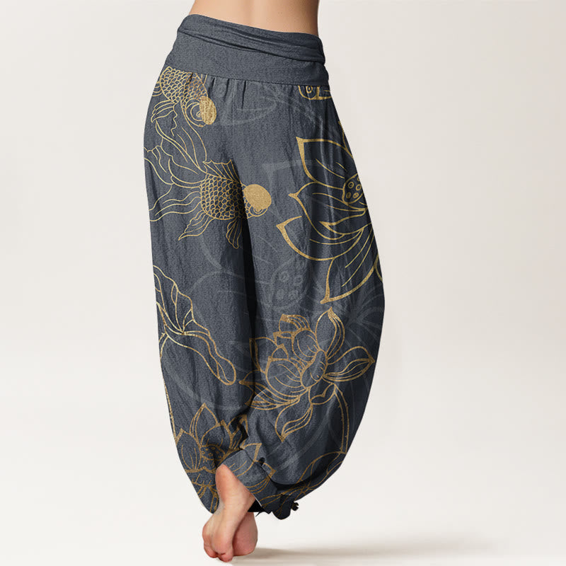 Women's Harem Trousers | Wide Leg & Breathable Comfort