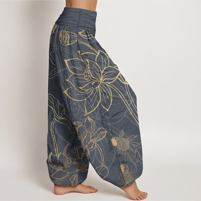 Women's Harem Trousers | Wide Leg & Breathable Comfort