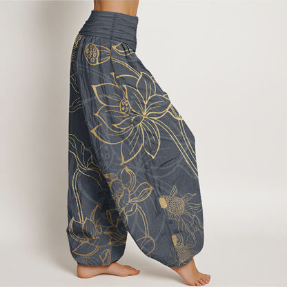 Women's Harem Trousers | Wide Leg & Breathable Comfort