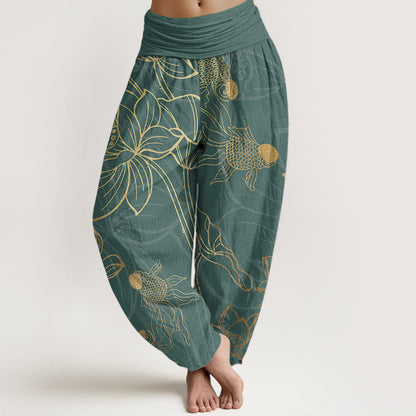 Women's Harem Trousers | Wide Leg & Breathable Comfort