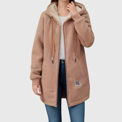 Women's Hooded Coat | Warm & Comfortable