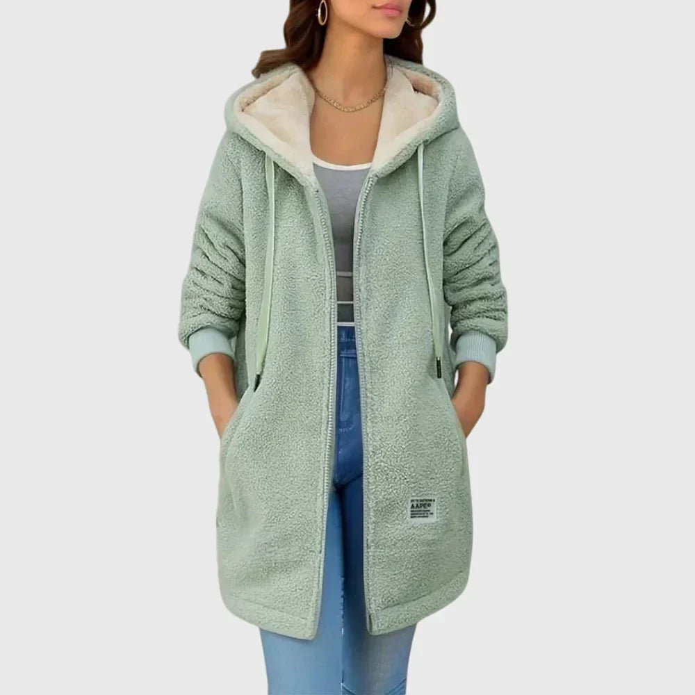 Women's Hooded Coat | Warm & Comfortable