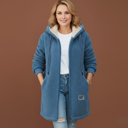 Women's Hooded Coat | Warm & Comfortable