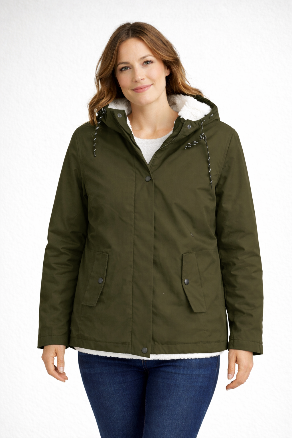Women's Hooded Jacket | Warm & Windproof