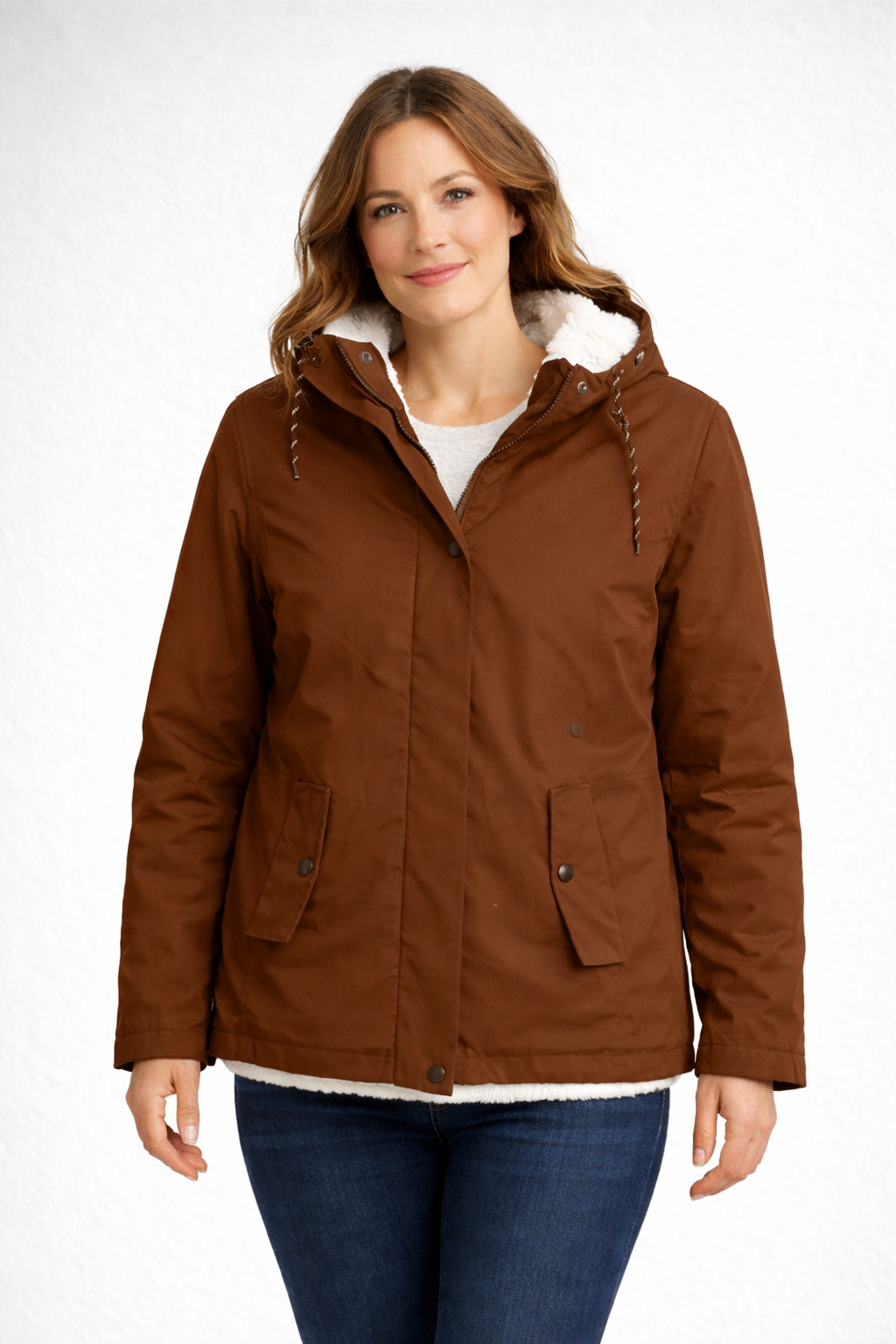 Women's Hooded Jacket | Warm & Windproof