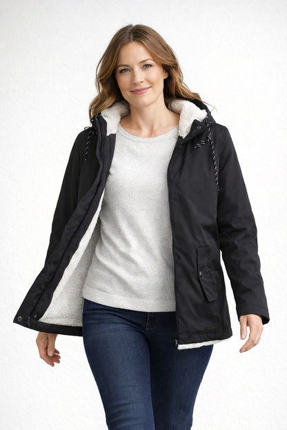 Women's Hooded Jacket | Warm & Windproof
