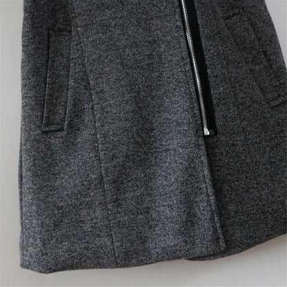 Women's Hooded Winter Coat | Belted Waist & Asymmetric Hem