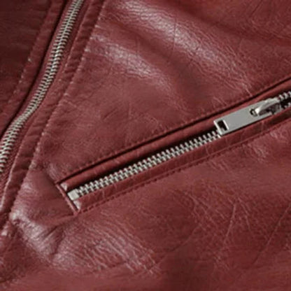 Women's Jacket | Asymmetric Zip, Buckled Waist Belt