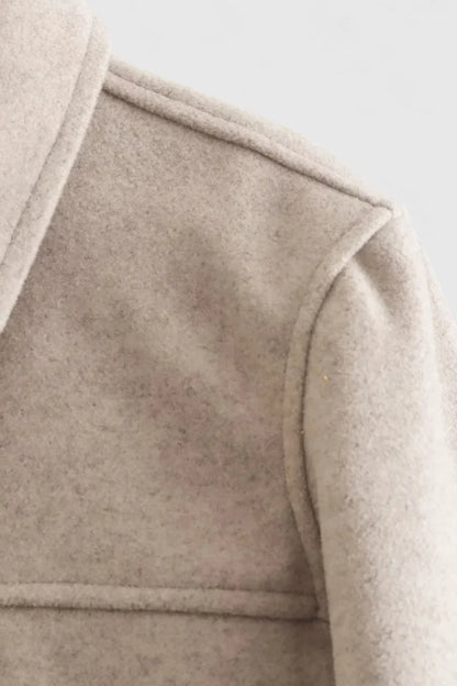 Women's Jacket | Snap Front Closure, Flap Chest Pockets