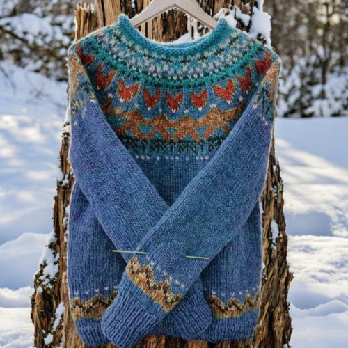 Women's Knitted Sweater | Cozy & Relaxed Fit