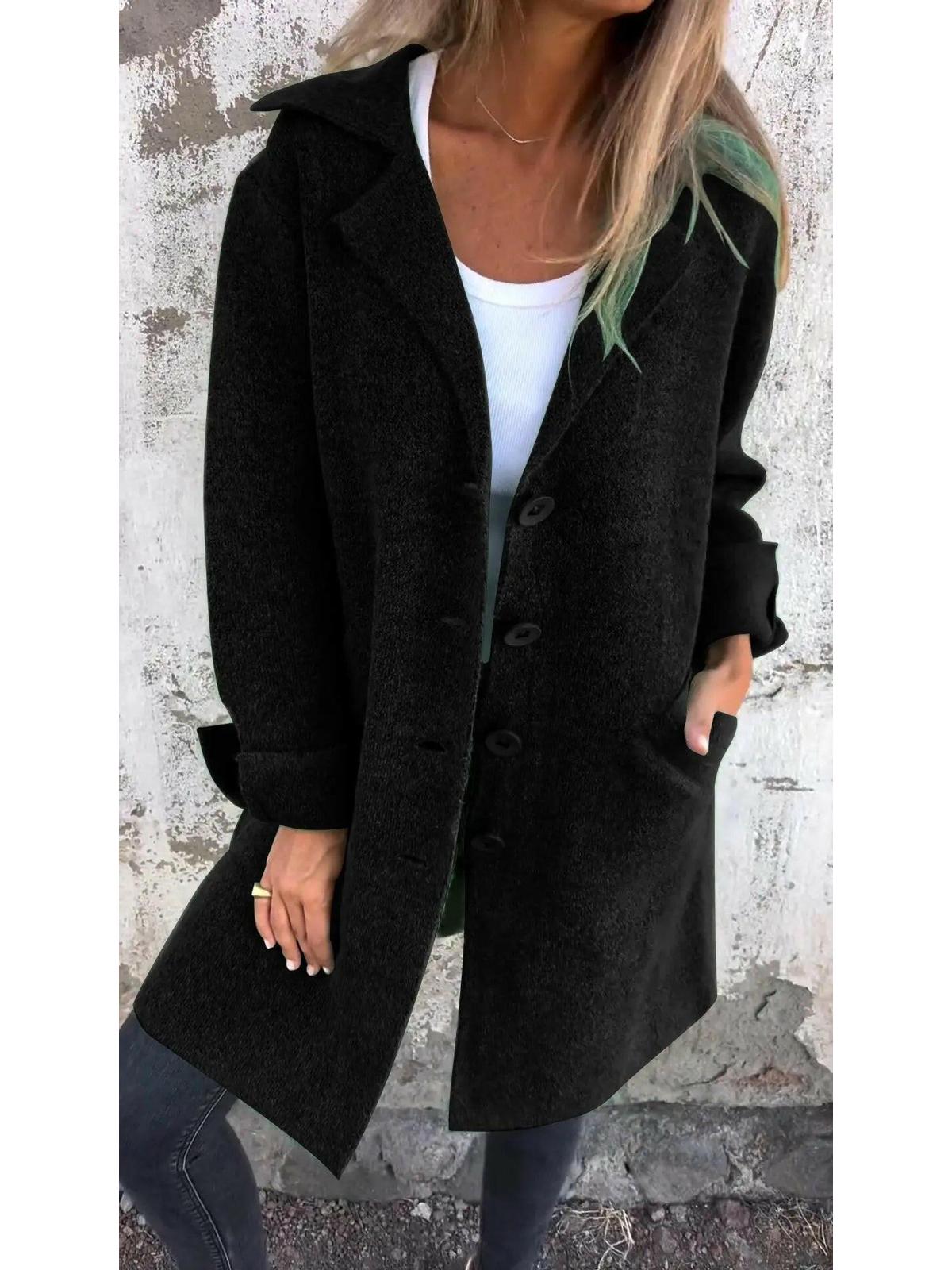 Women's Long Knit Coat | Effortless Style & All-Day Comfort