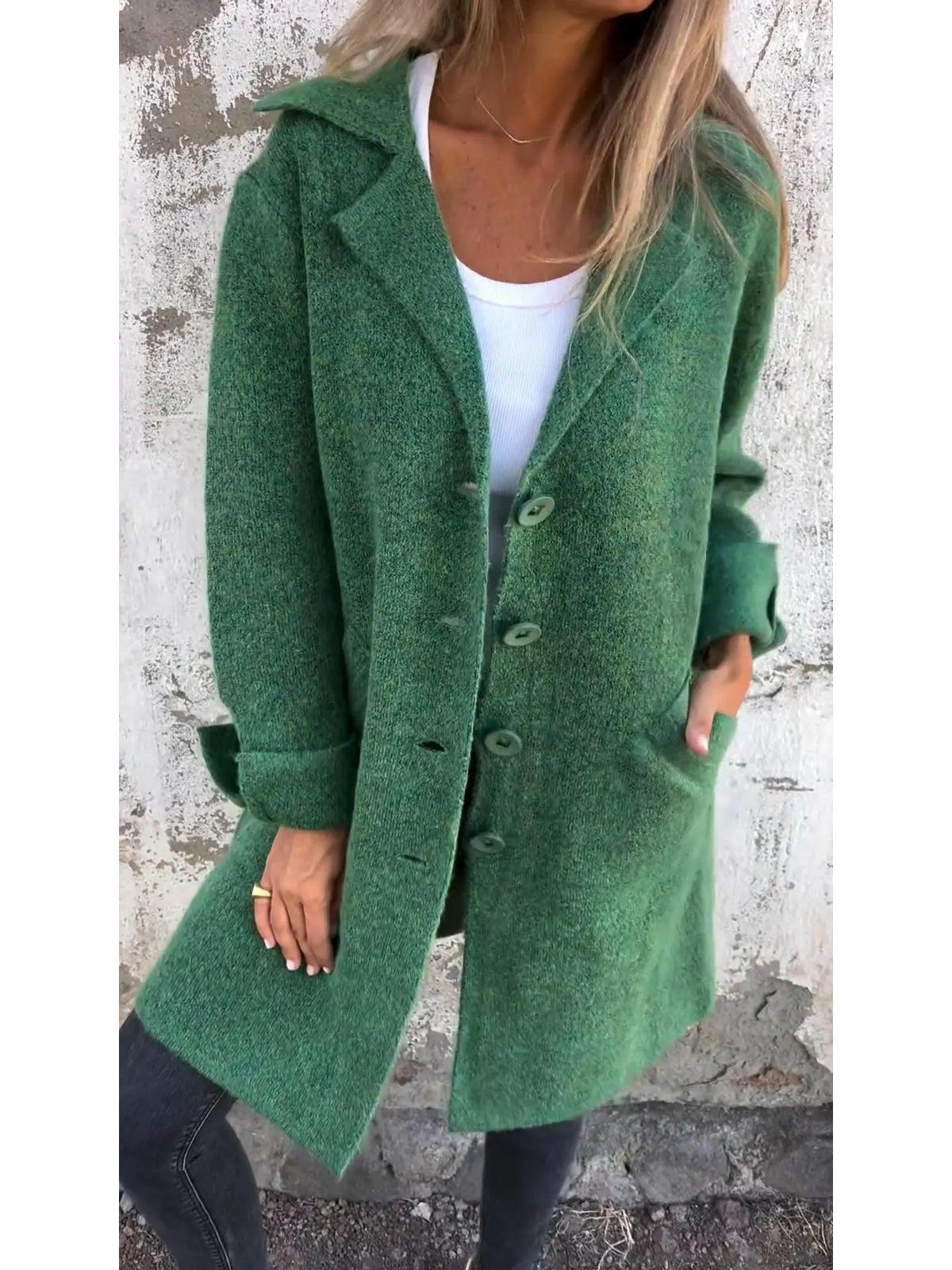 Women's Long Knit Coat | Effortless Style & All-Day Comfort