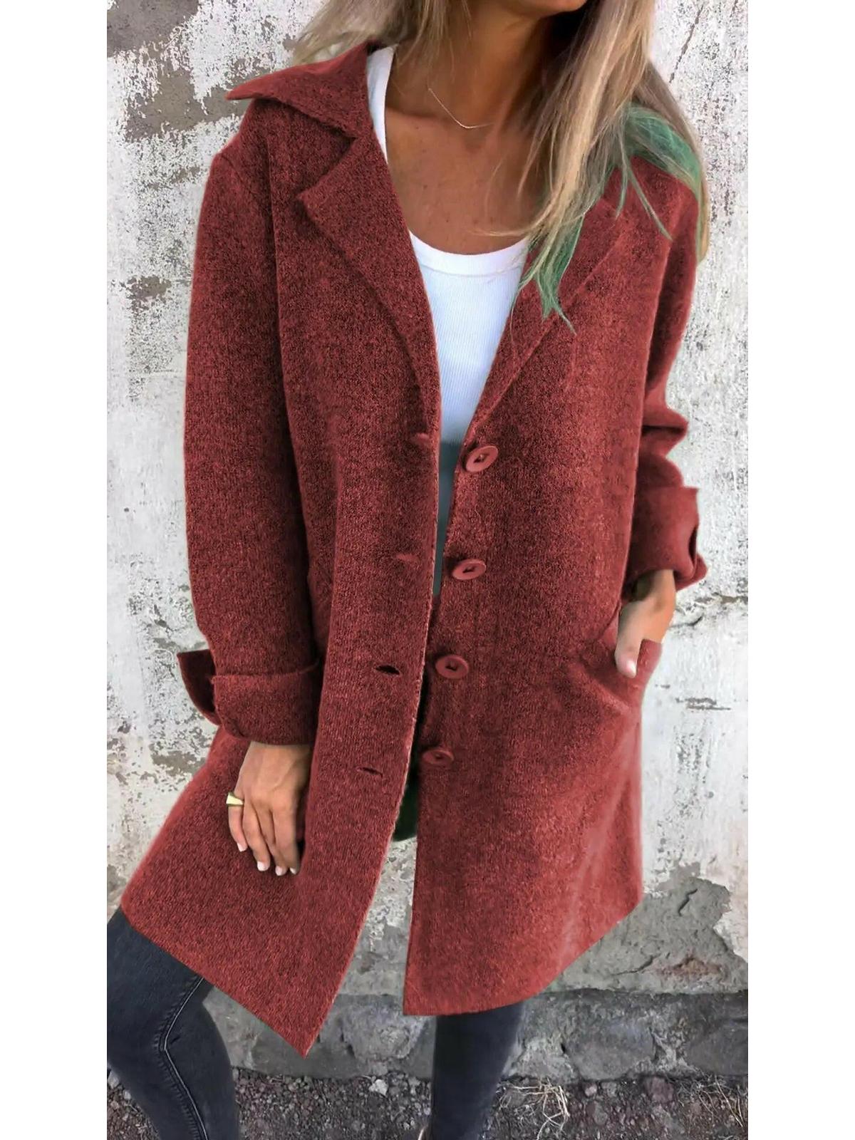 Women's Long Knit Coat | Effortless Style & All-Day Comfort