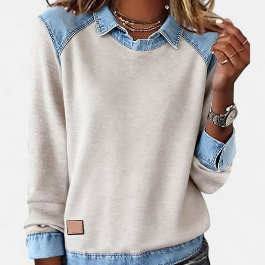 Women's Long Sleeve Blouse | Casual Collar Style