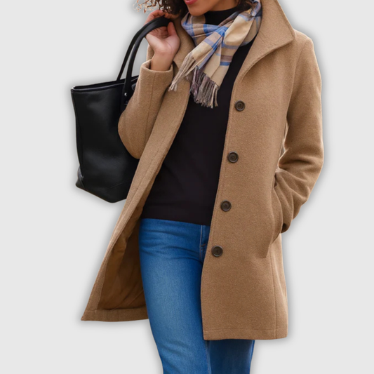 Women's Longline Coat | Warm & Smart Winter Style