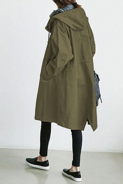 Women's Longline Winter Coat | Hooded & Relaxed Fit