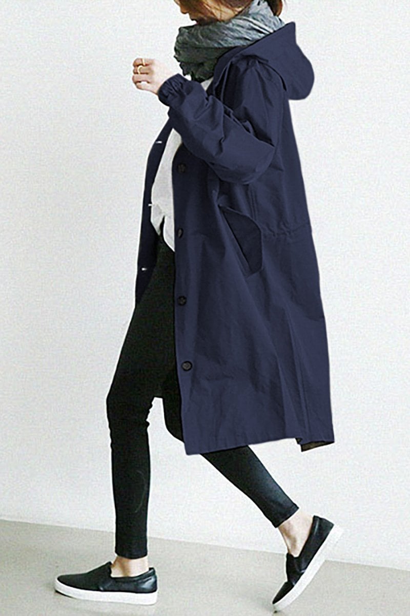 Women's Longline Winter Coat | Hooded & Relaxed Fit