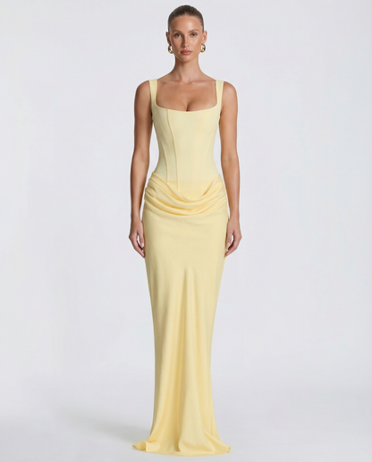 Women's Maxi Dress | Corset Waist Design