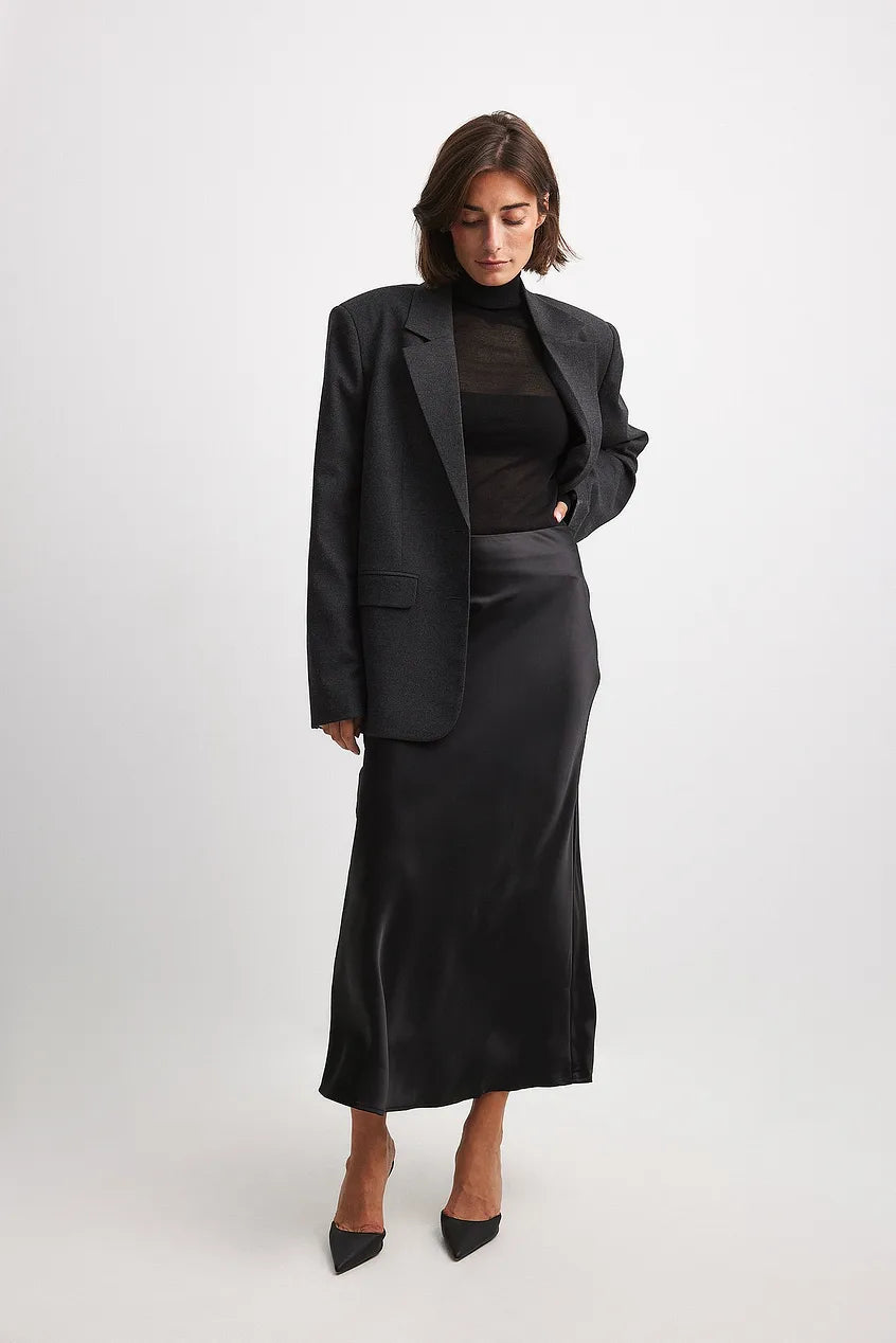Chic Women's Maxi Skirt for Special Events
