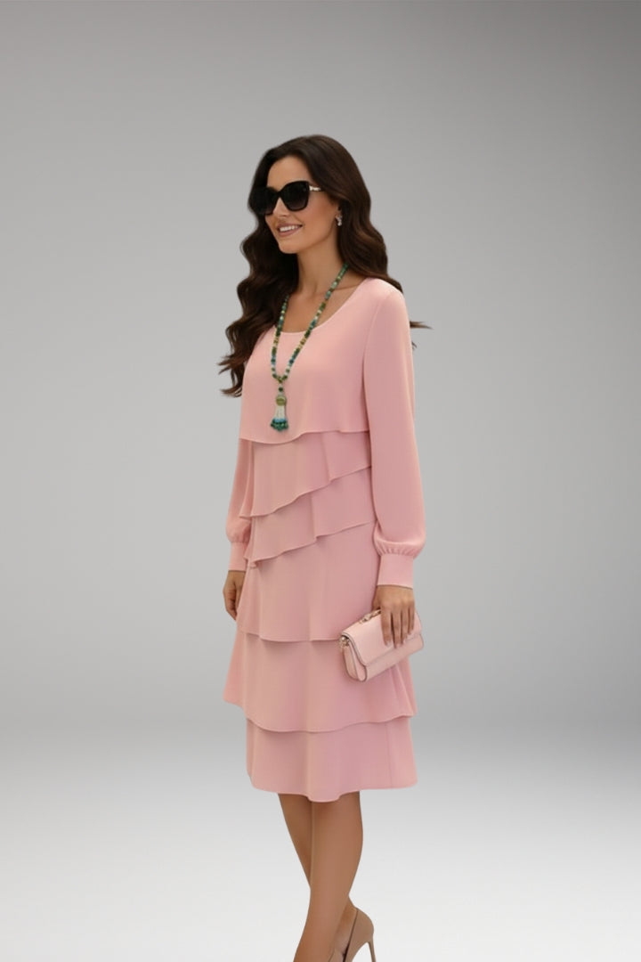Women's Mini Dress| Tiered Layered & Elegant