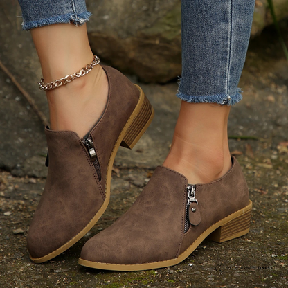 Women's Orthopaedic Ankle Boots | Zip Up & Cushioned Sole