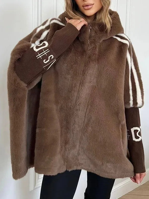 Women's Oversized Coat | Hooded & Warm