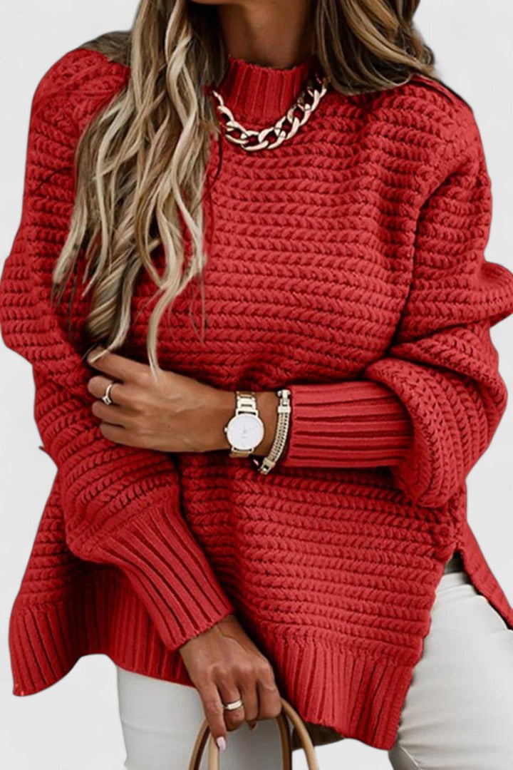 Women's Pullover Sweater | Loose Fit & All-Day Comfort