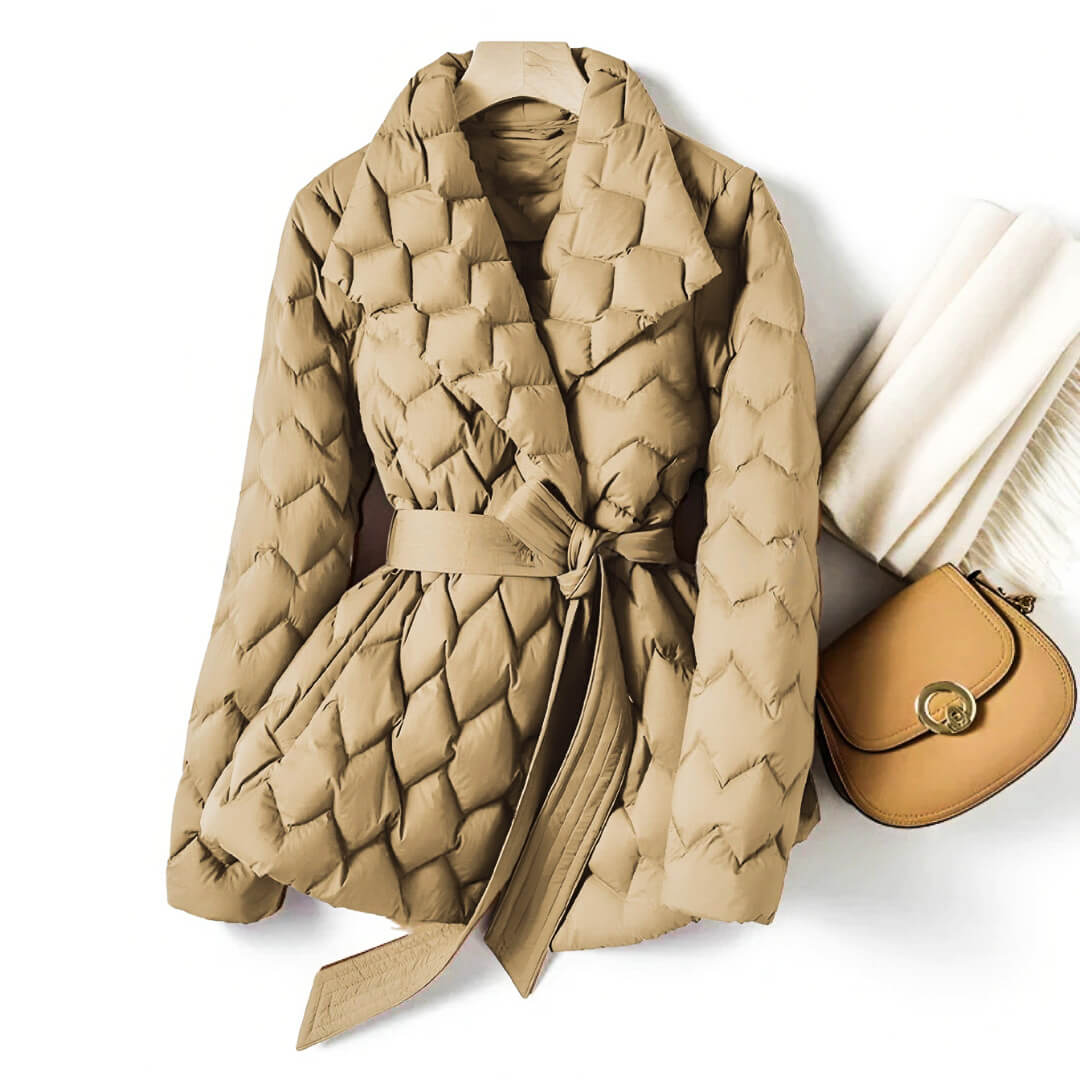 Women's Quilted Coat | Water-Resistant & Warm