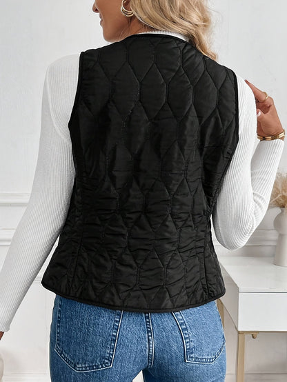 Women's Quilted Gilet | Reversible & Plush Lined