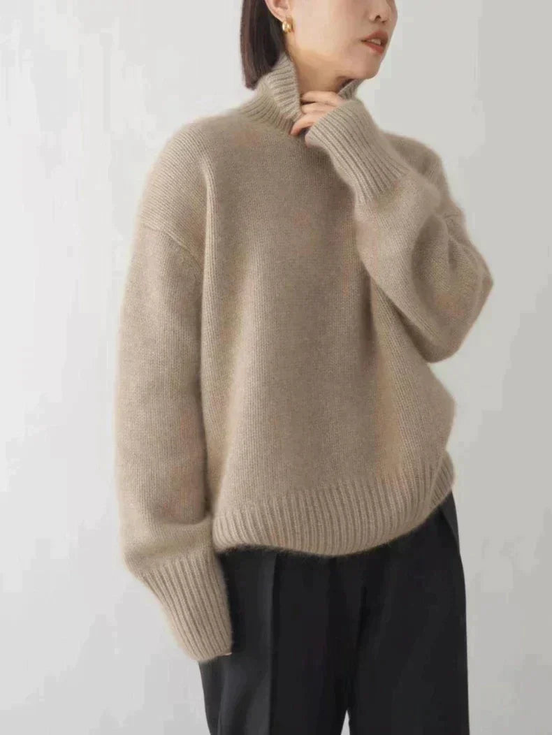 Women's Roll Neck Jumper | Warm & Timeless Design