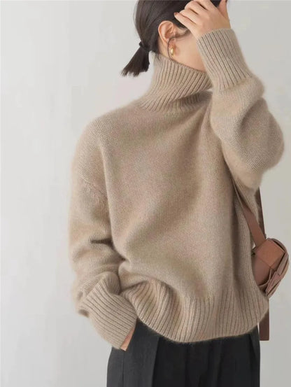 Women's Roll Neck Jumper | Warm & Timeless Design
