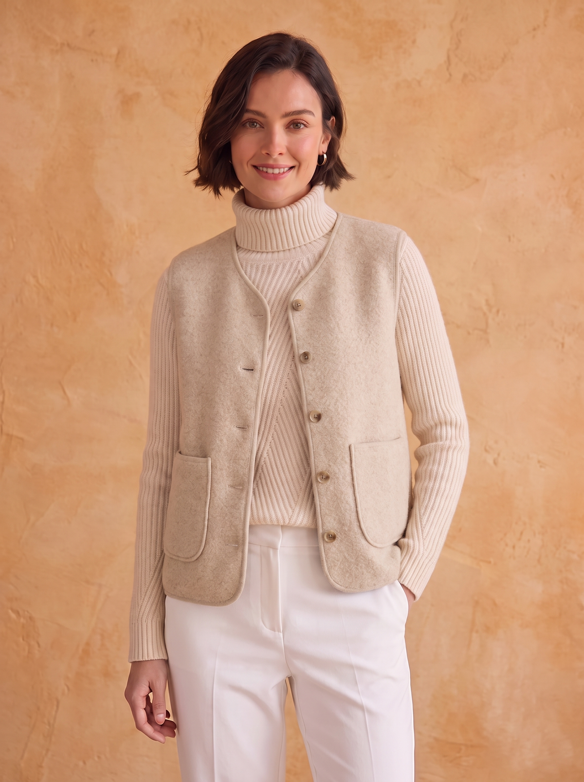 Women's Sherpa Gilet | Warm & Cosy Layering
