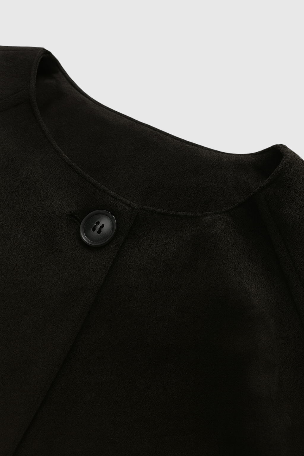 Women's Short Jacket | O-Neck & Pockets