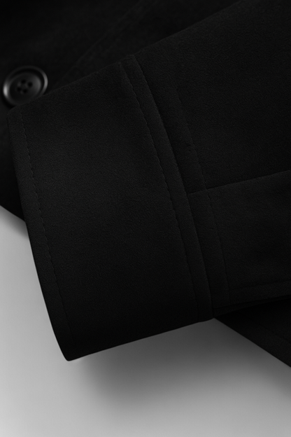 Women's Short Jacket | O-Neck & Pockets