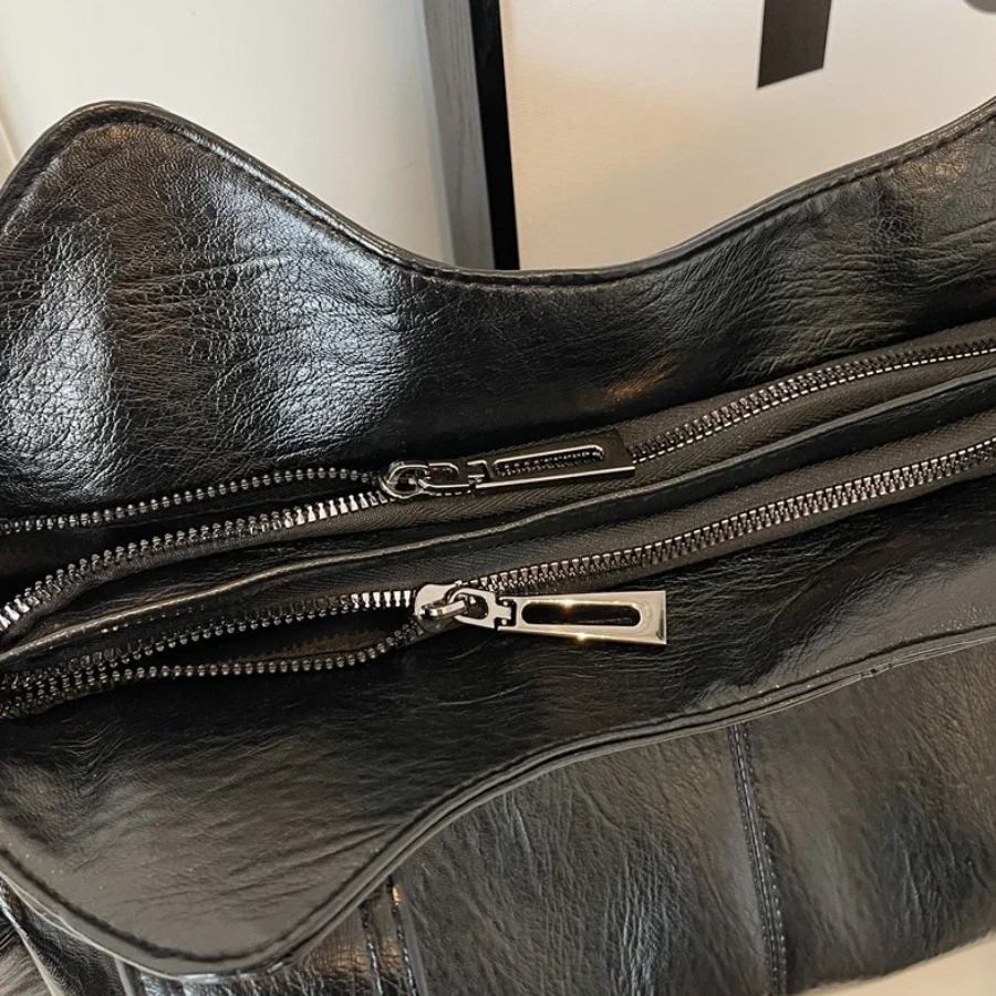 Chic Women's Shoulder Tote Bag with Crossbody Strap