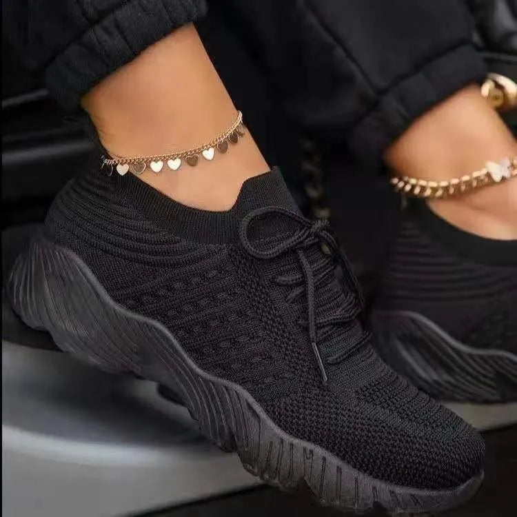 Women's Sneakers | Sock Fit Upper, Ridged Sculpted Sole