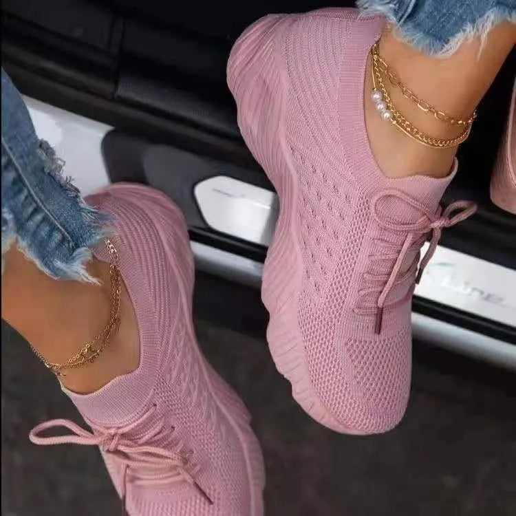 Women's Sneakers | Sock Fit Upper, Ridged Sculpted Sole