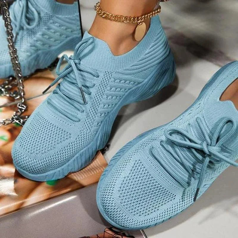 Women's Sneakers | Sock Fit Upper, Ridged Sculpted Sole