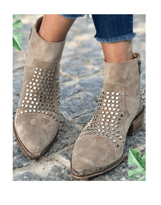 Women's Studded Boots | Cushioned Comfort & Stability