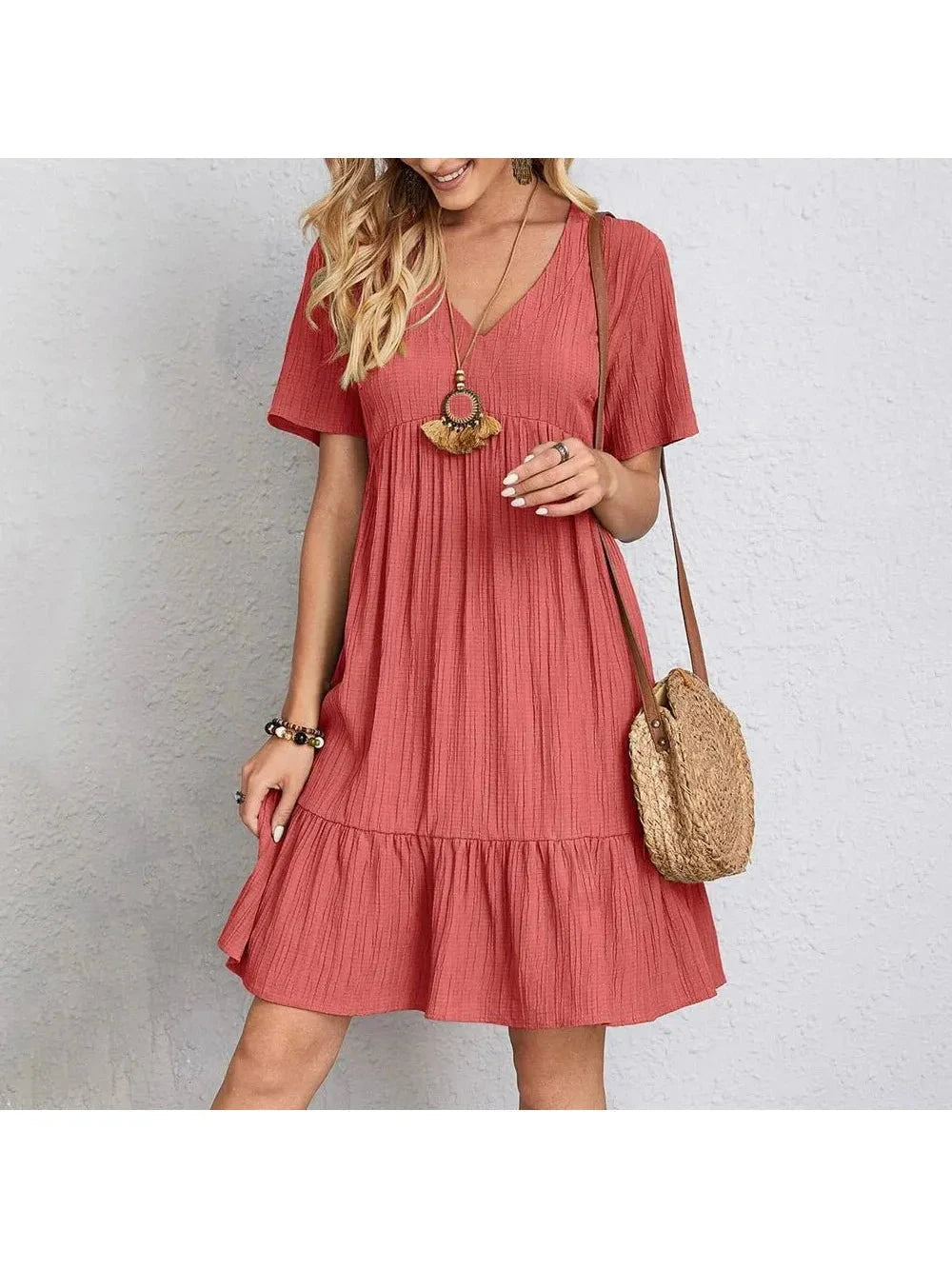 Women's Summer Midi Dress | Casual Boho & Effortlessly Comfortable