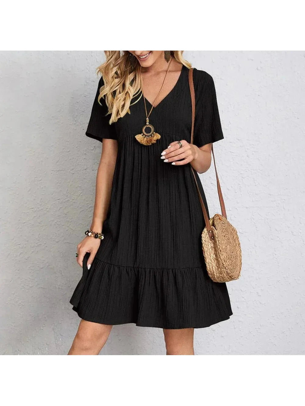 Women's Summer Midi Dress | Casual Boho & Effortlessly Comfortable