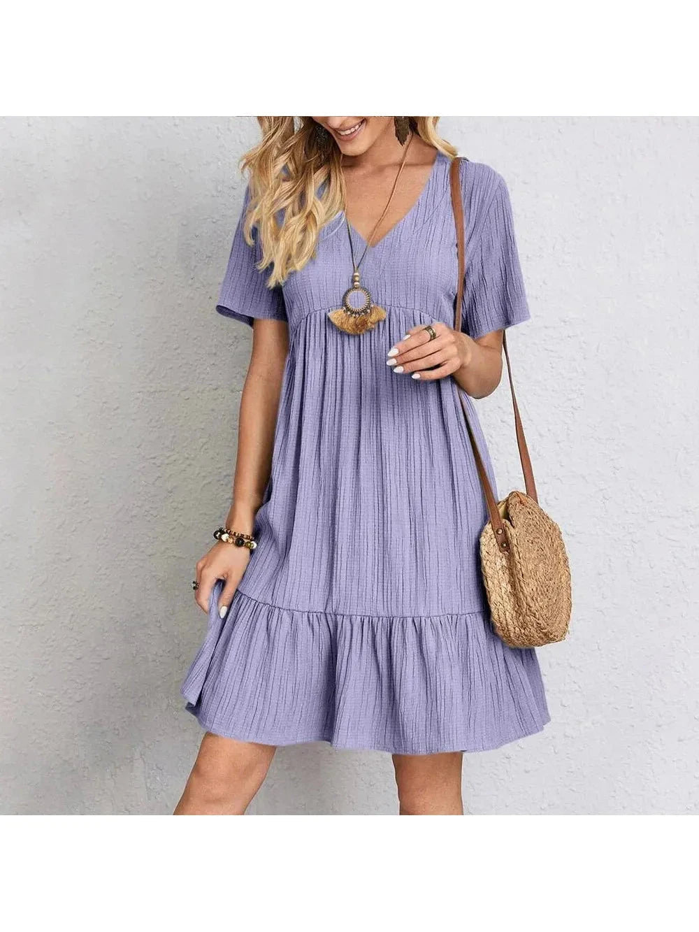 Women's Summer Midi Dress | Casual Boho & Effortlessly Comfortable