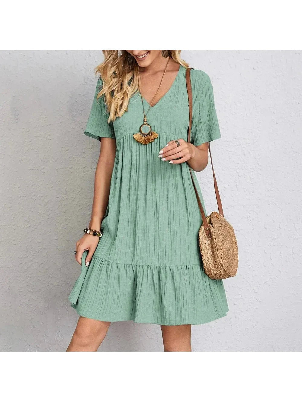 Women's Summer Midi Dress | Casual Boho & Effortlessly Comfortable