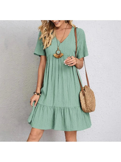Women's Summer Midi Dress | Casual Boho & Effortlessly Comfortable