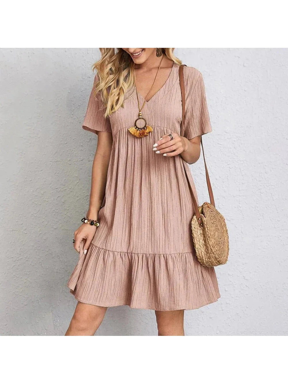 Women's Summer Midi Dress | Casual Boho & Effortlessly Comfortable