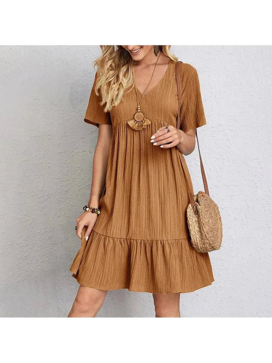 Women's Summer Midi Dress | Casual Boho & Effortlessly Comfortable